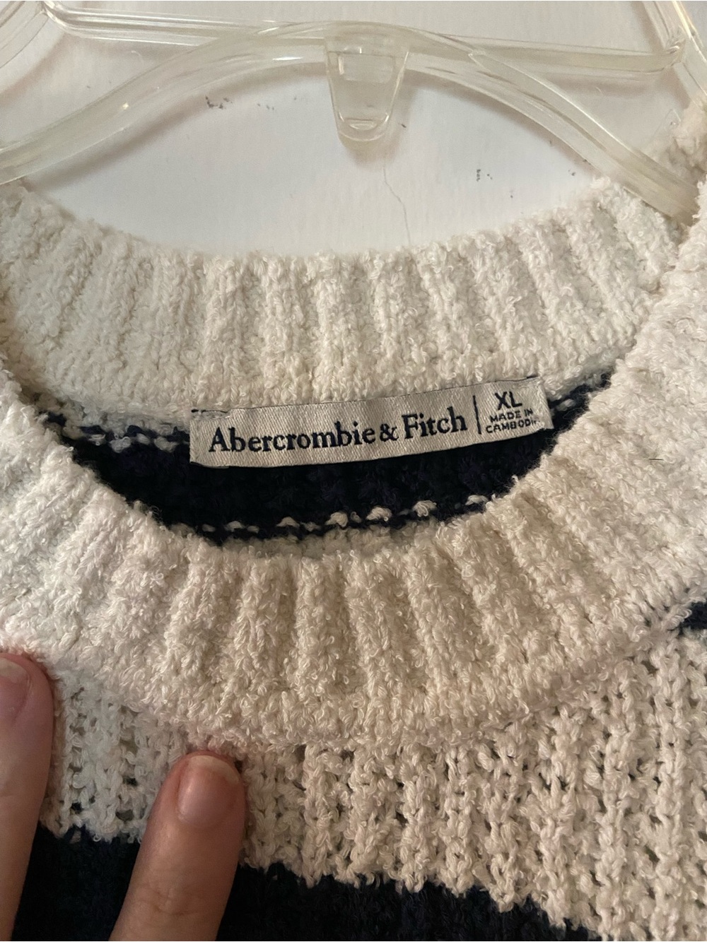 Abercrombie & Fitch Crew Sweater Shell Tank - Picture 3 of 7